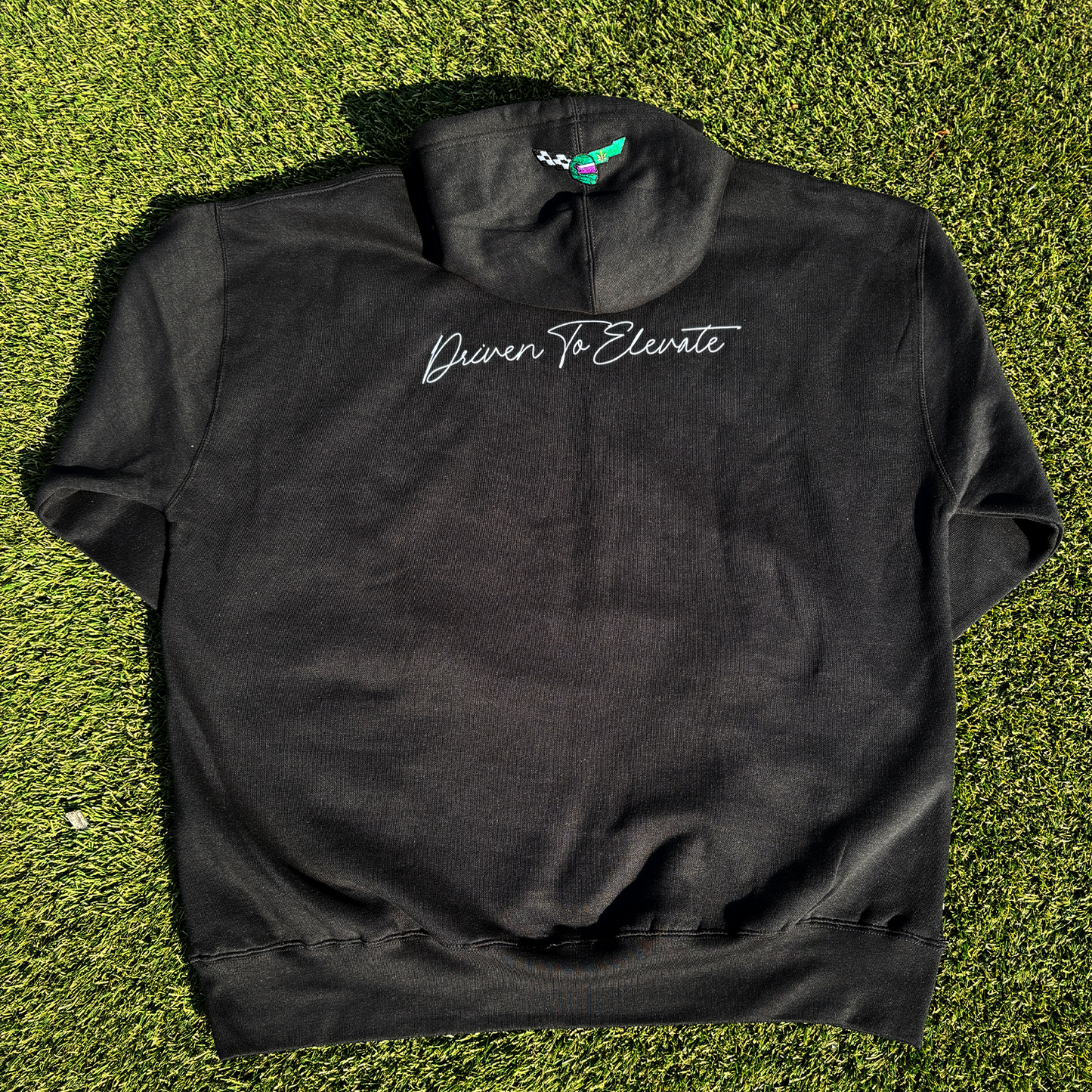 Canna-Fuel Black Hoodie Sweater